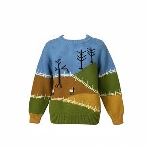 🐑 Peruvian Handmade Sheep’s Wool Sweater